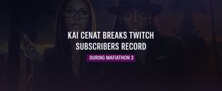 Kai Cenat breaks Twitch subscribers record during Mafiathon 3