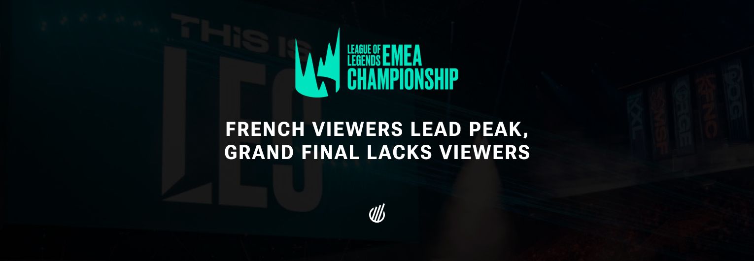 LEC Summer 2025: French viewers lead peak, final not the biggest match