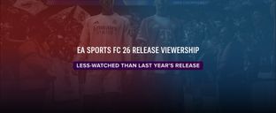 EA Sports FC 26 loses 18% watch time for release weekend compared to last year