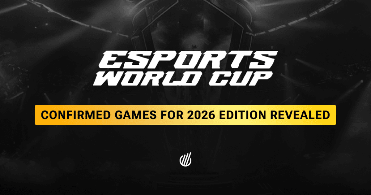 Esports World Cup 2026 reveals 20 confirmed games after record-breaking 2025