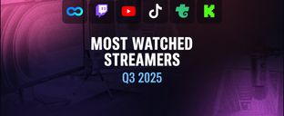 Top livestreamers of Q3 2025 by platform and region