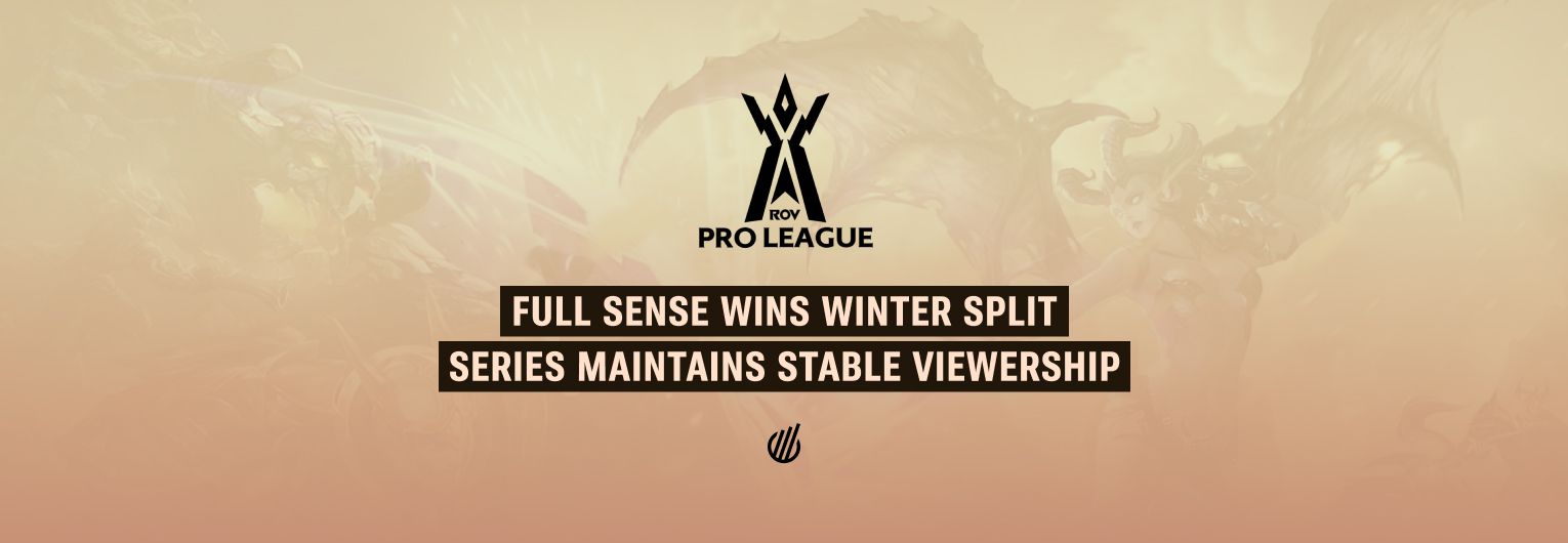RoV Pro League 2025 Winter: Series maintains stable viewership