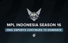 ONIC Esports maintains domestic dominance as Season 16 ends among MPL Indonesia's most popular events