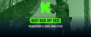 Drops generated over 50K messages in Kick chats — Rust Kick Off 2025 viewership statistics & chat analytics