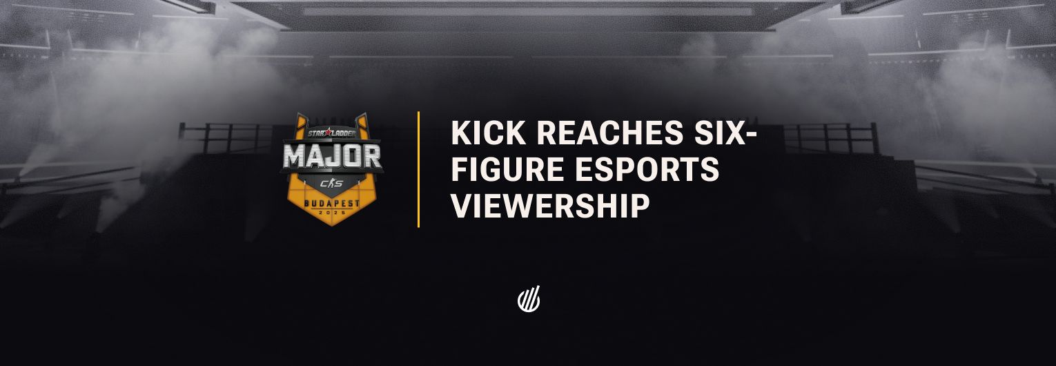 Kick hits esports viewership milestone at StarLadder Budapest Major 2025