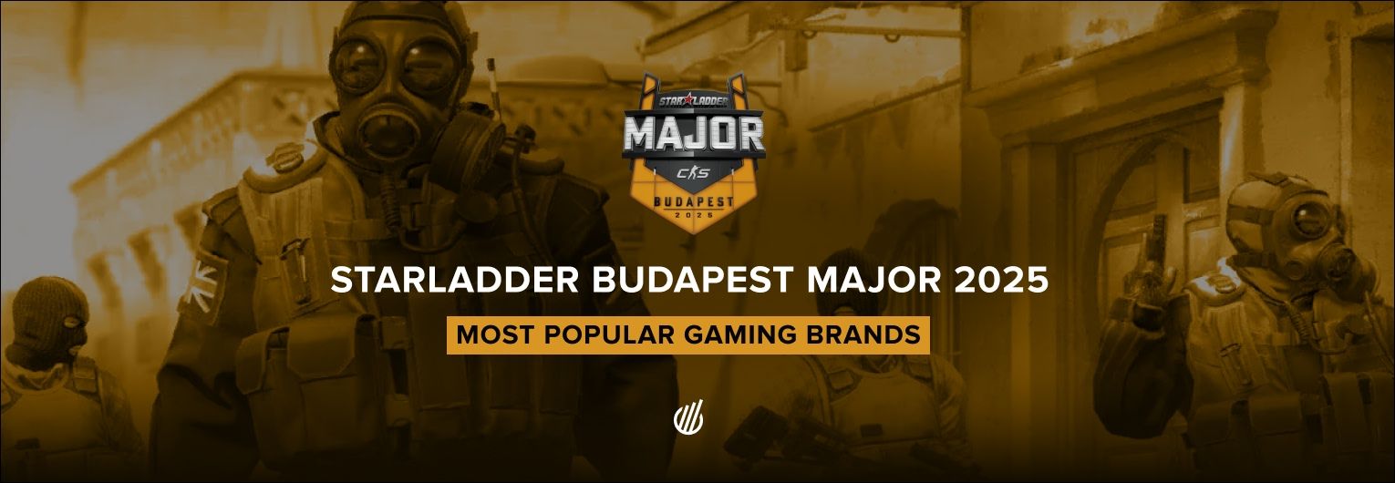 The most popular gaming brands at StarLadder Budapest Major 2025
