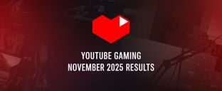 YouTube Gaming top channels in November 2025