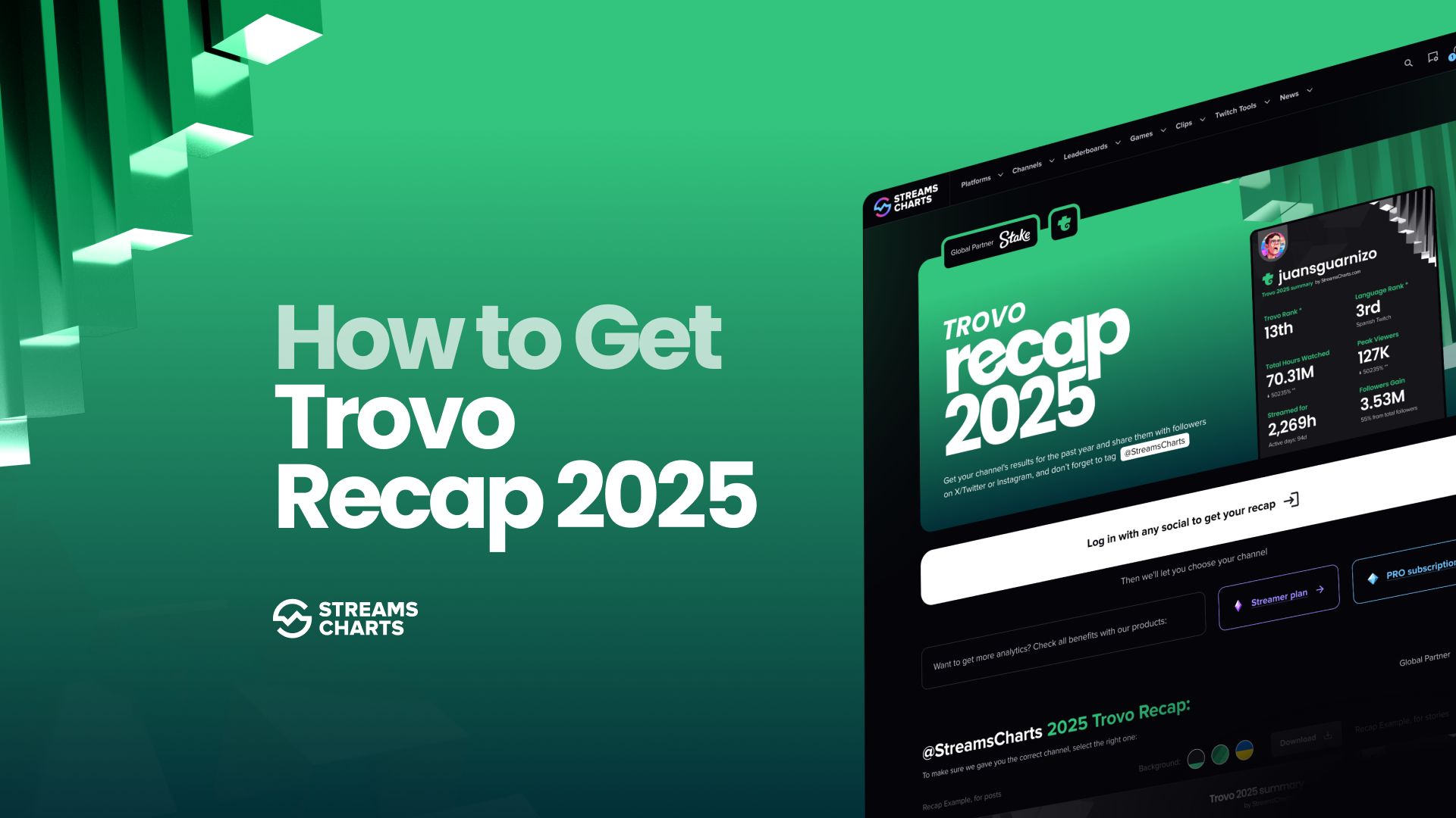 How to get Trovo Recap 2025