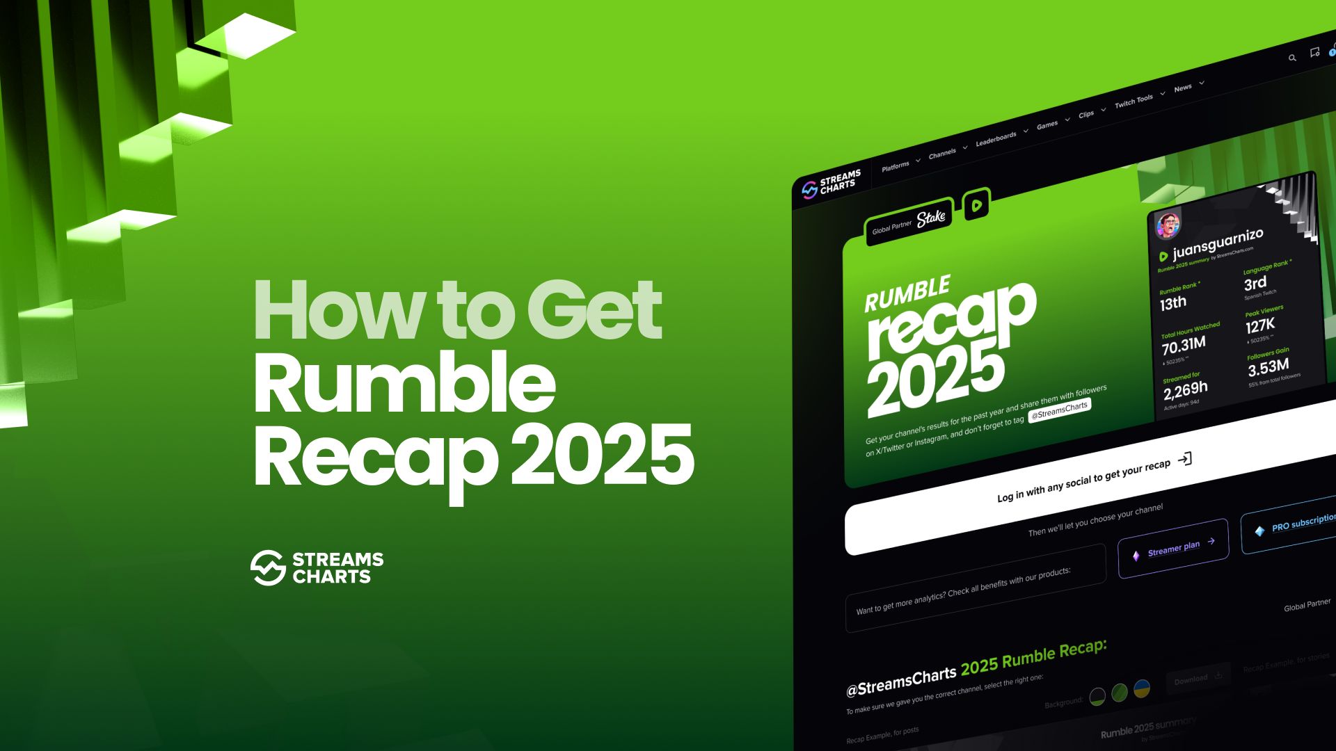 How to get Rumble Recap 2025
