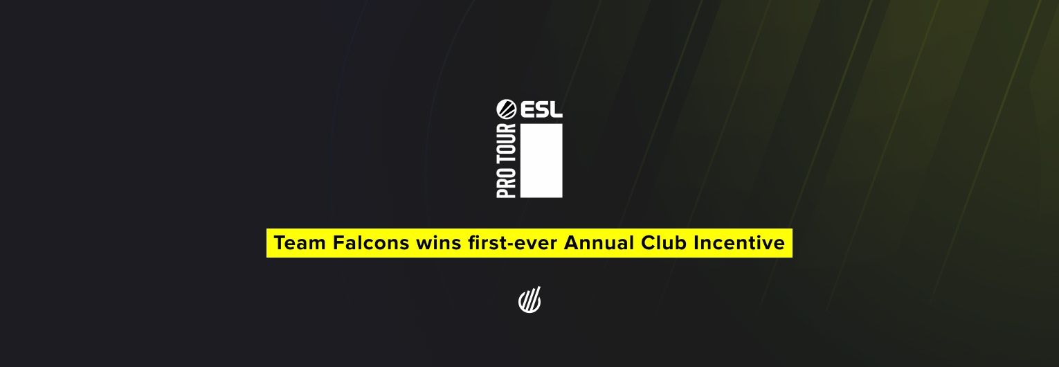 Team Falcons declared winner of ESL's first-ever Annual Club Incentive