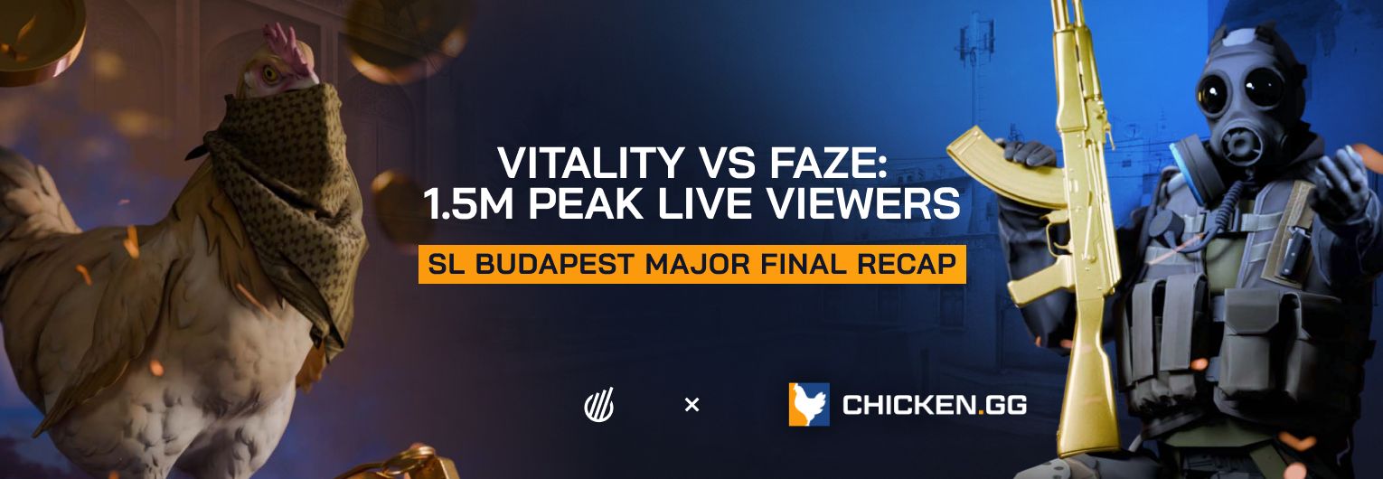 Vitality claim second Major title of 2025 as the StarLadder Budapest final peaks at 1.5 million live viewers