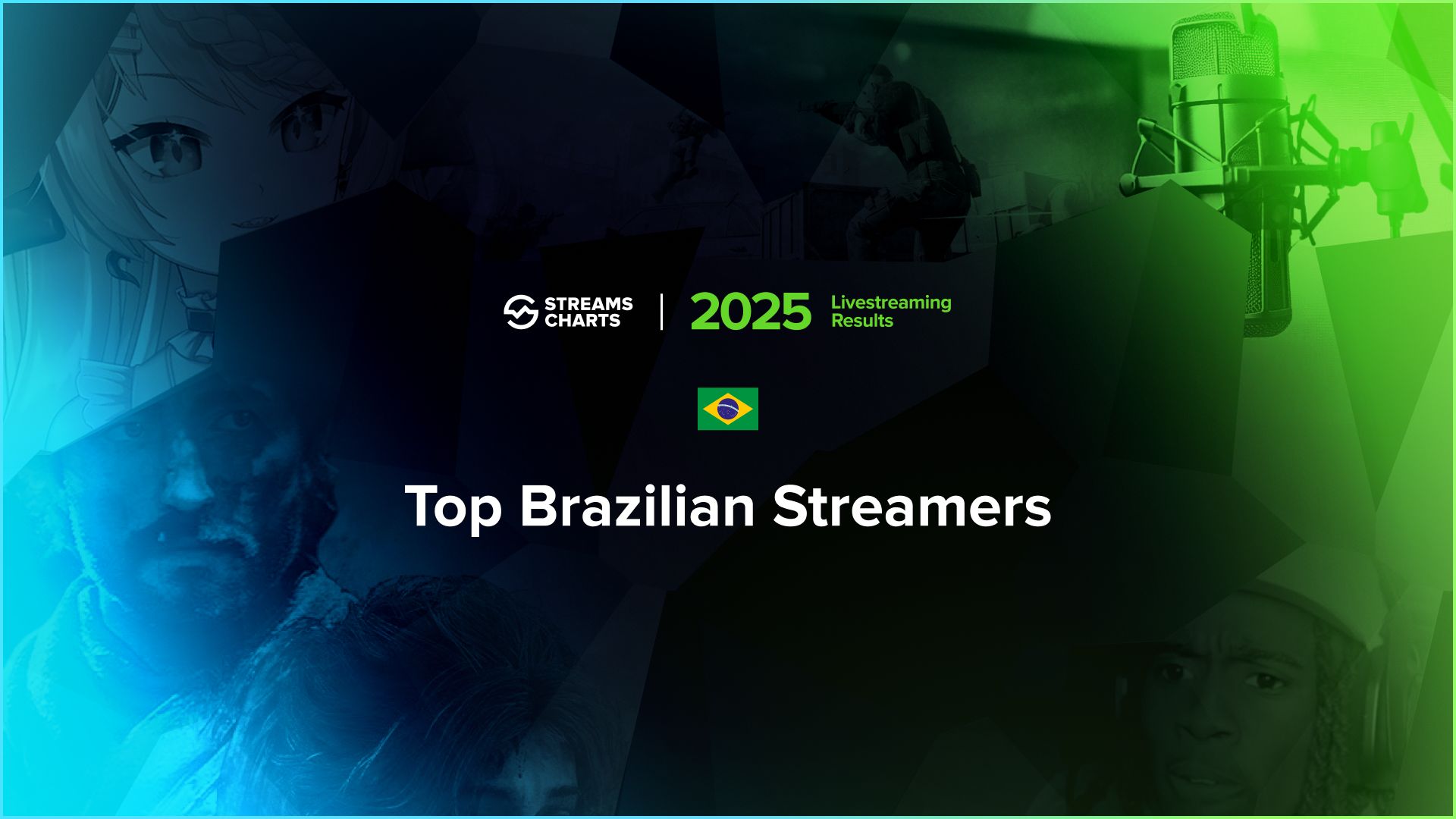 Top Brazilian streamers of 2025