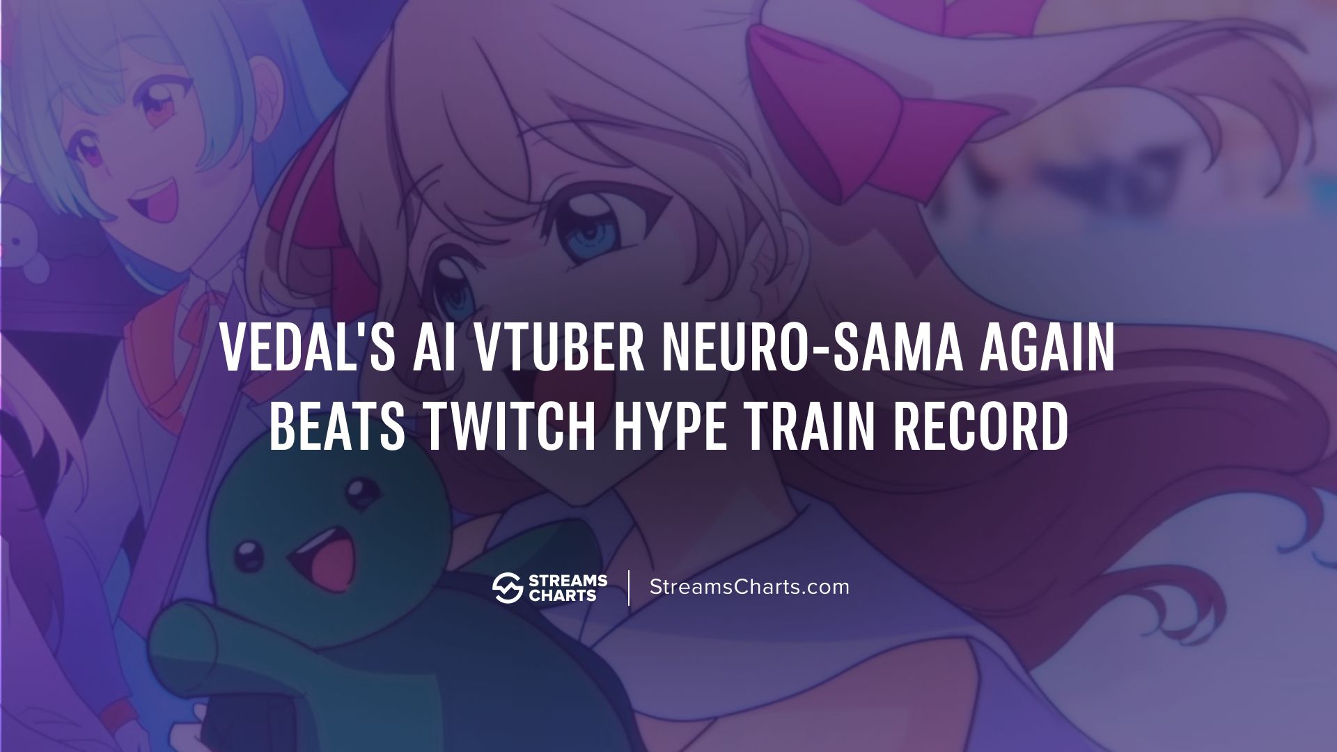 Vedal's AI VTuber Neuro-sama shatters Twitch Hype Train record again during latest subathon