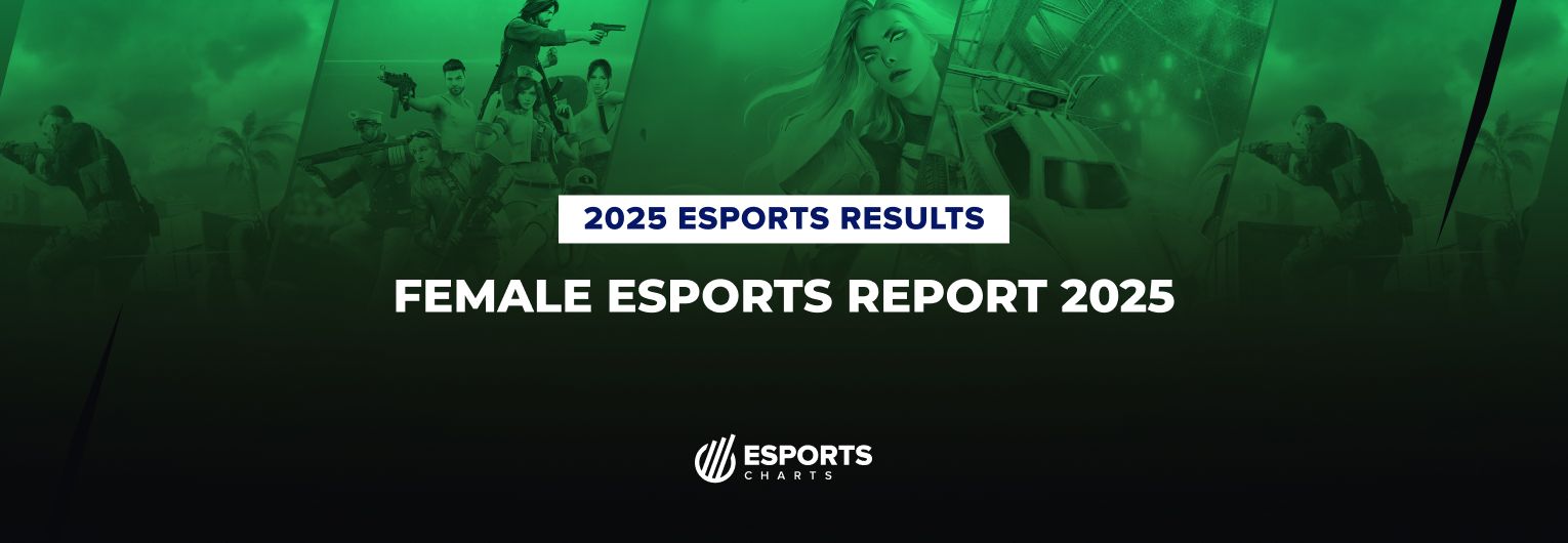Female esports in 2025: Fewer tournaments, broader viewership spread