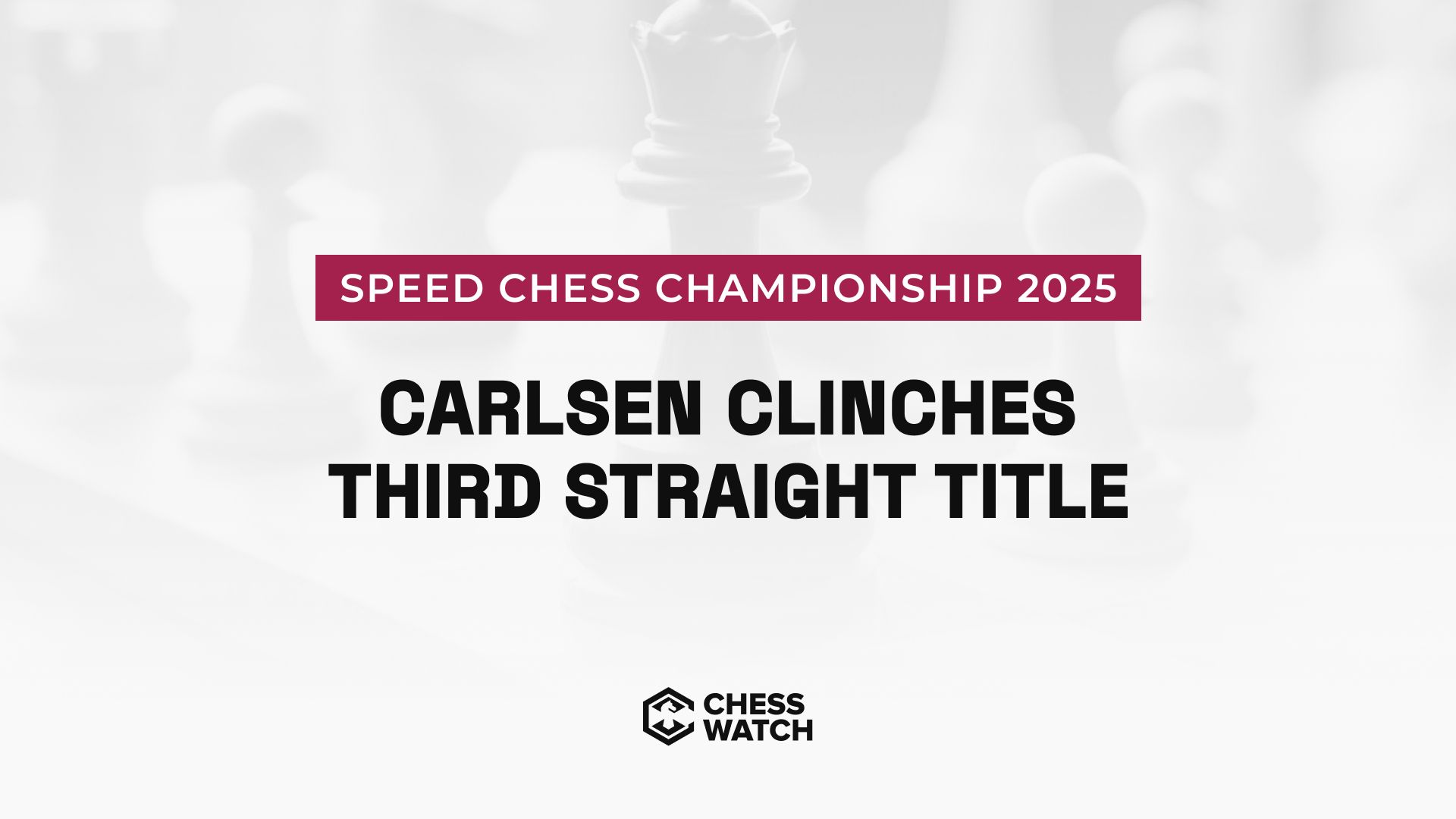 Speed Chess Championship 2025: Carlsen clinches third straight title in qualifier for Esports World Cup 2026 