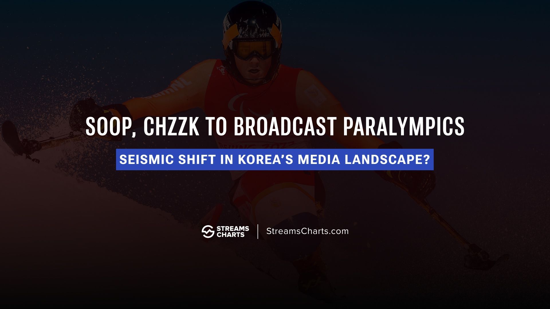 Livestreaming platforms SOOP and CHZZK to stream 2026 Winter Paralympics