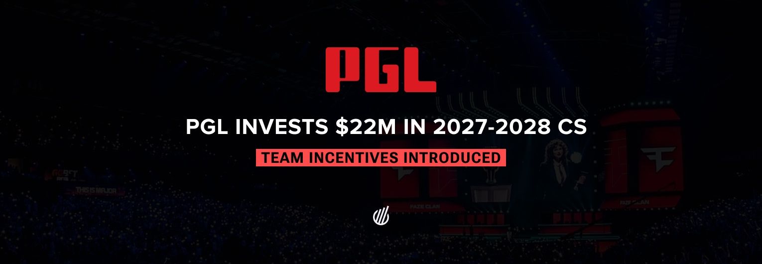 PGL allocates $22 million for 2027-2028 Counter-Strike esports, including team incentives