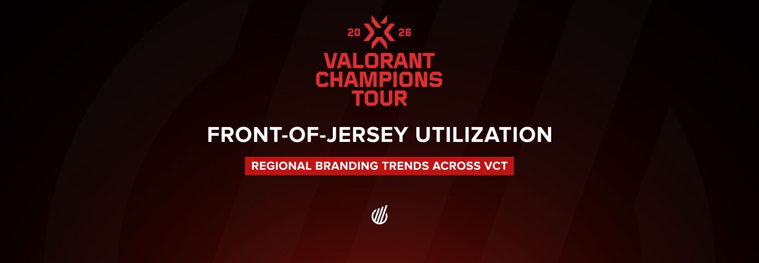 Why only 30% of Valorant teams carry a primary sponsor on their jerseys
