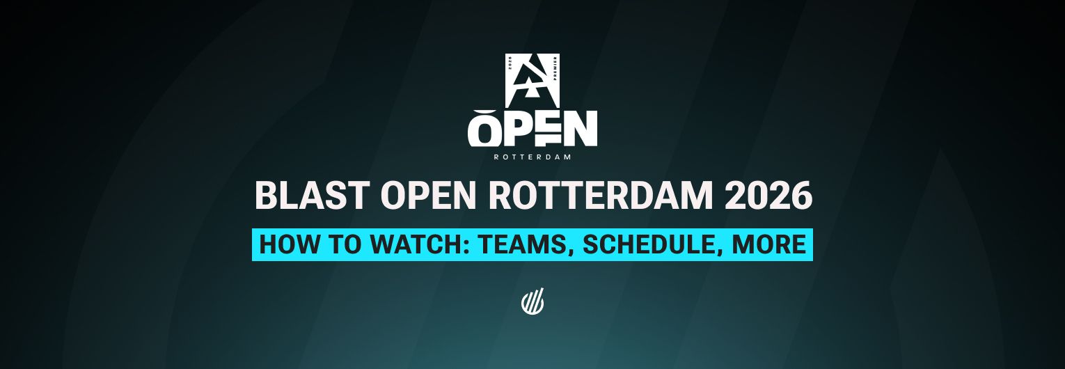 How to watch BLAST Open Rotterdam 2026