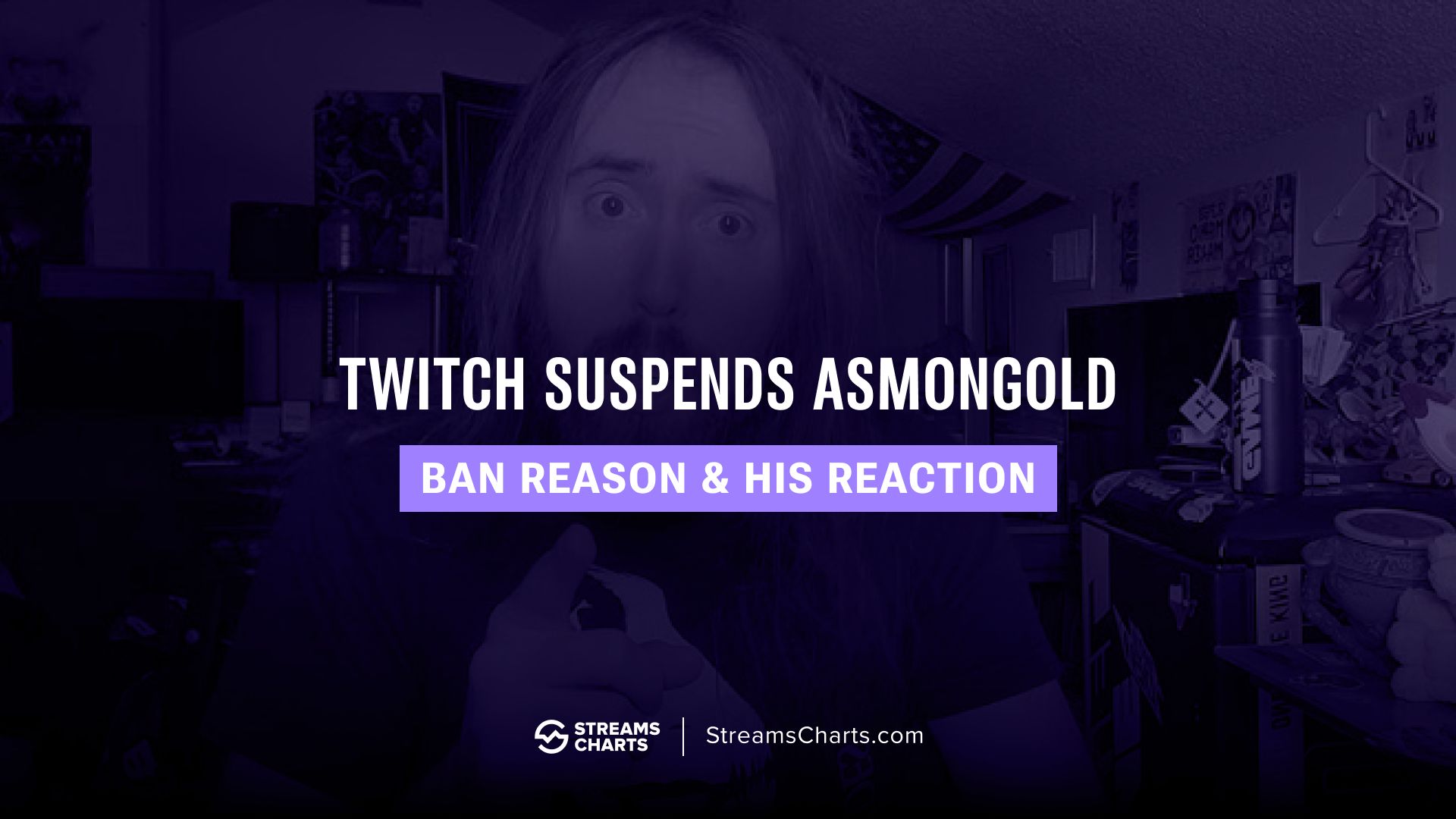 Asmongold suspended on Twitch: Ban, backstory, and viral reaction