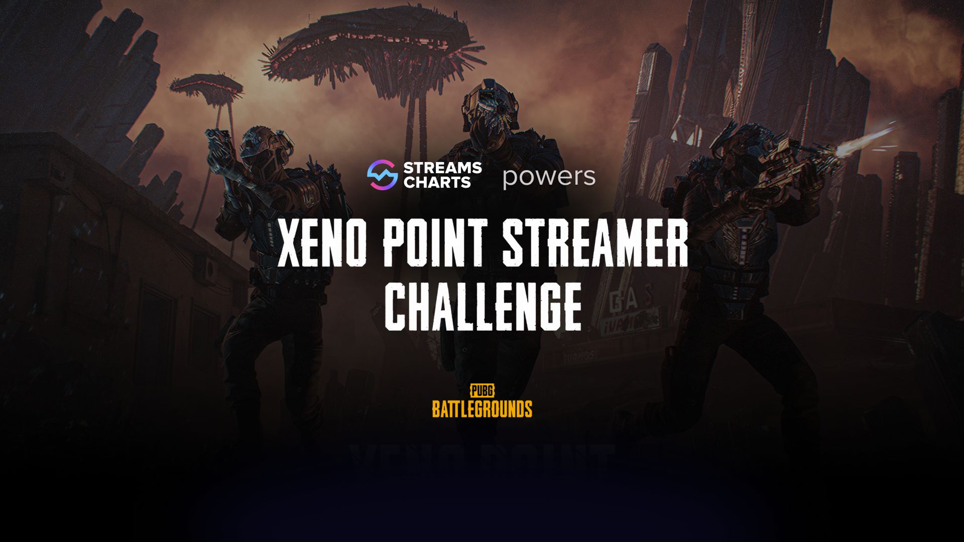 Streams Charts Data Powers PUBG’s $100K Xeno Point Streamer Challenge