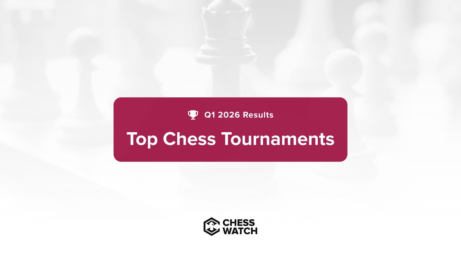 Top chess events of Q1 2026 by live streaming viewership