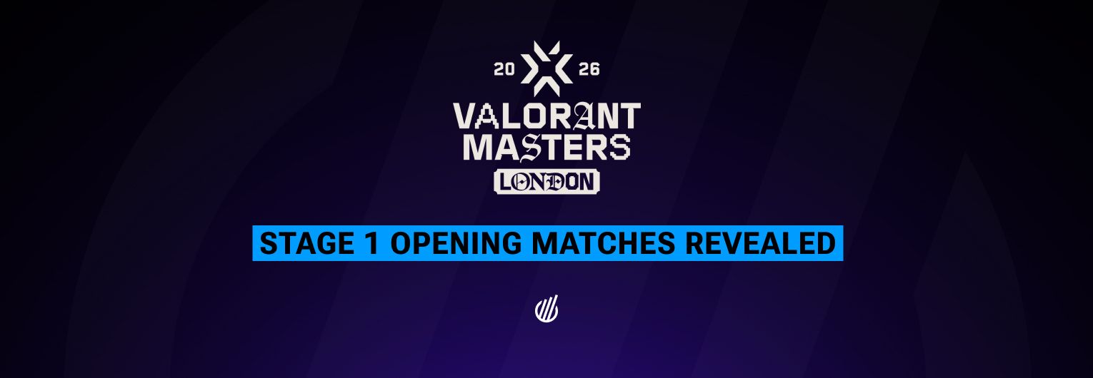 VALORANT Masters London 2026 match-ups: Round 1 Swiss Stage matches