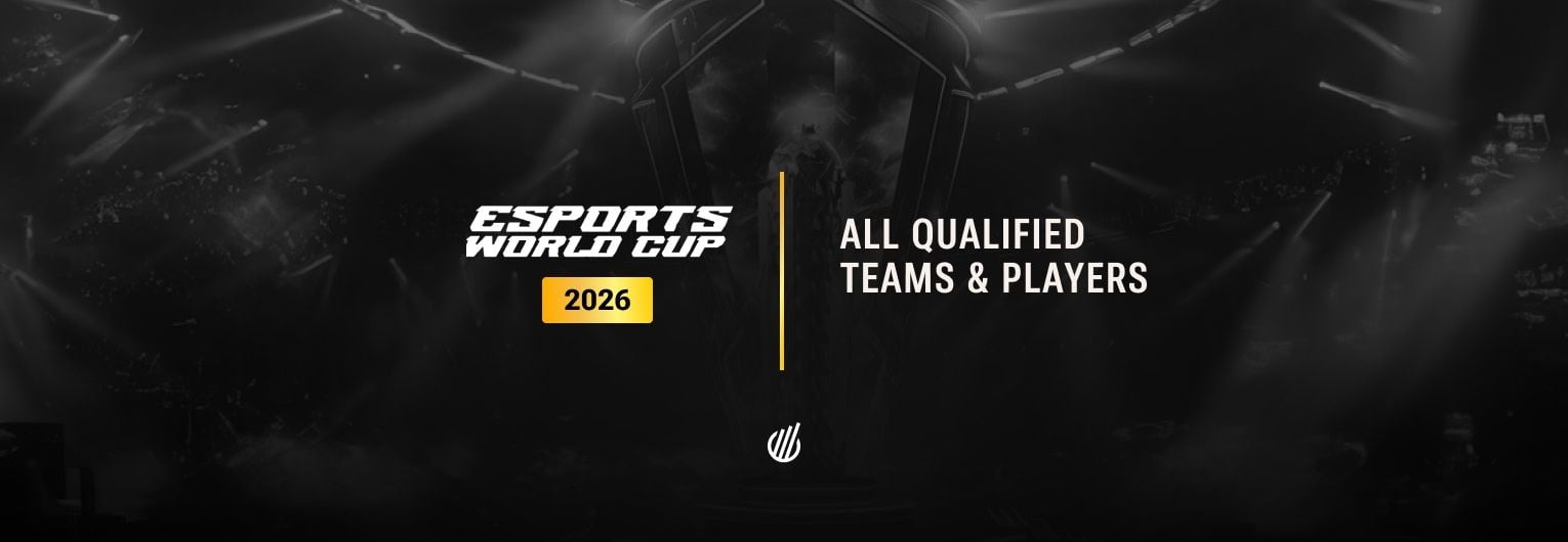 Esports World Cup 2026 — all qualified teams and players